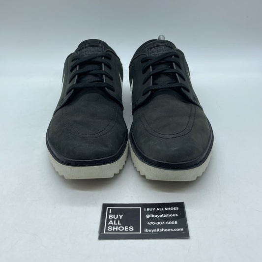 Size 11.5 - Nike Janoski Golf Black White suede (AT4967-004)