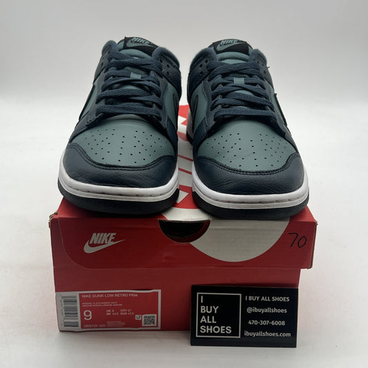 Size 9 - Nike Dunk Low Armory Navy/Black/Mineral State/White (DR9705-300)