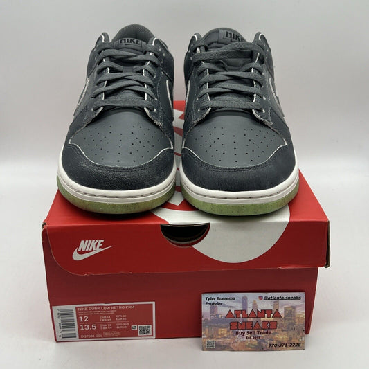 Size 12 - Nike Dunk Low Iron Gray Scream Green 2022 Brand New Og All