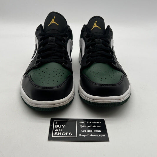 Size 10 - Air Jordan 1 Low Green Toe 2021 (553588-371)