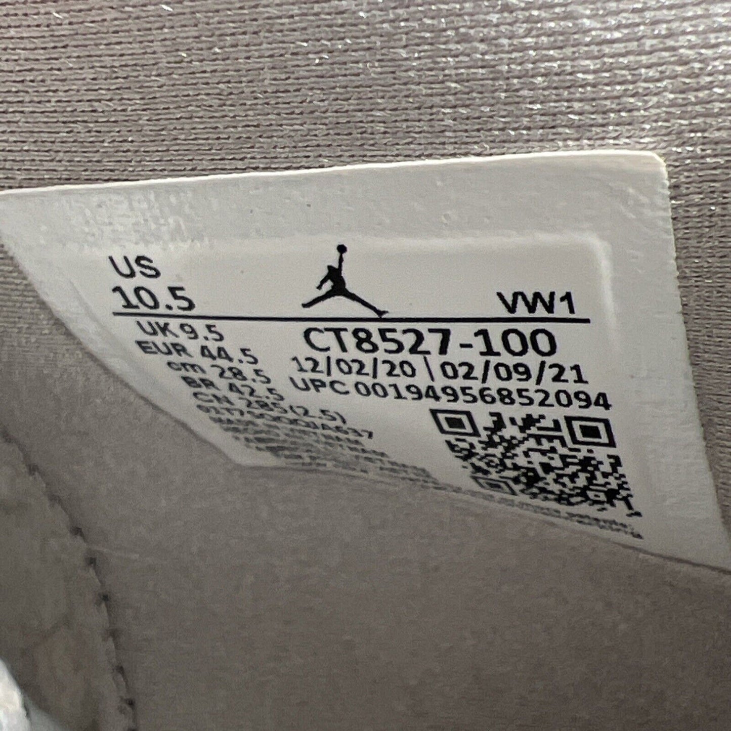 Size 10.5 - Air Jordan 4 Retro Mid White Oreo (CT8527-100)