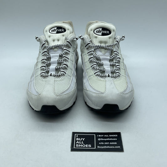 Size 10 - Nike Air Max 95 White Black (609048-109)