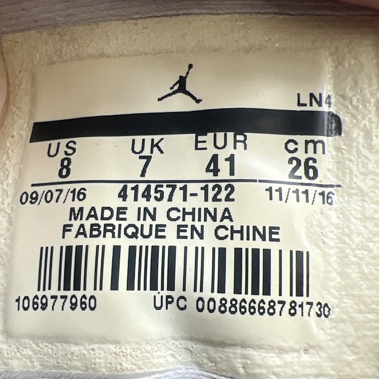 Size 8 - Air Jordan 13 Retro Chicago 2017 (414571-122)