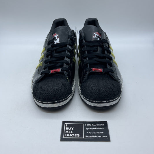 Size 13 - adidas Superstar 1 x Jam Mast Jay Black Leather (059621)