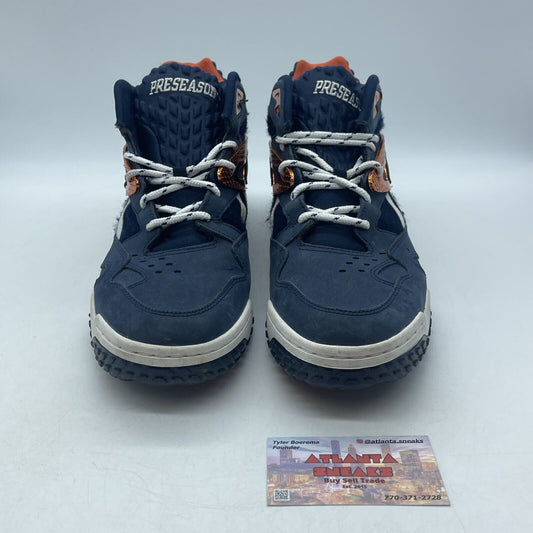 Size 11 - Reebok Scrimmage Mid Blue White Orange (V53286)