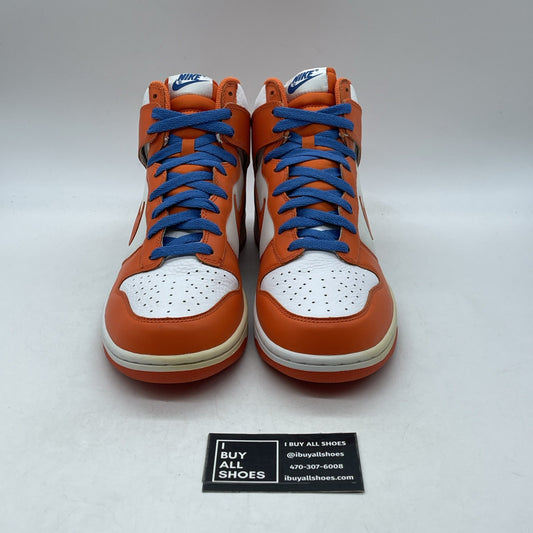 Size 10.5 - Nike Dunk High White (317982-181)