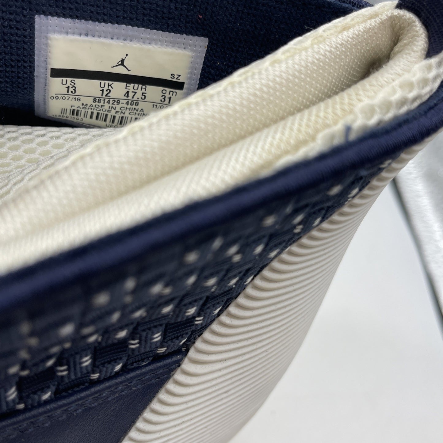 Size 13 - Air Jordan 15 Retro 2017 Obsidian (881429-400)