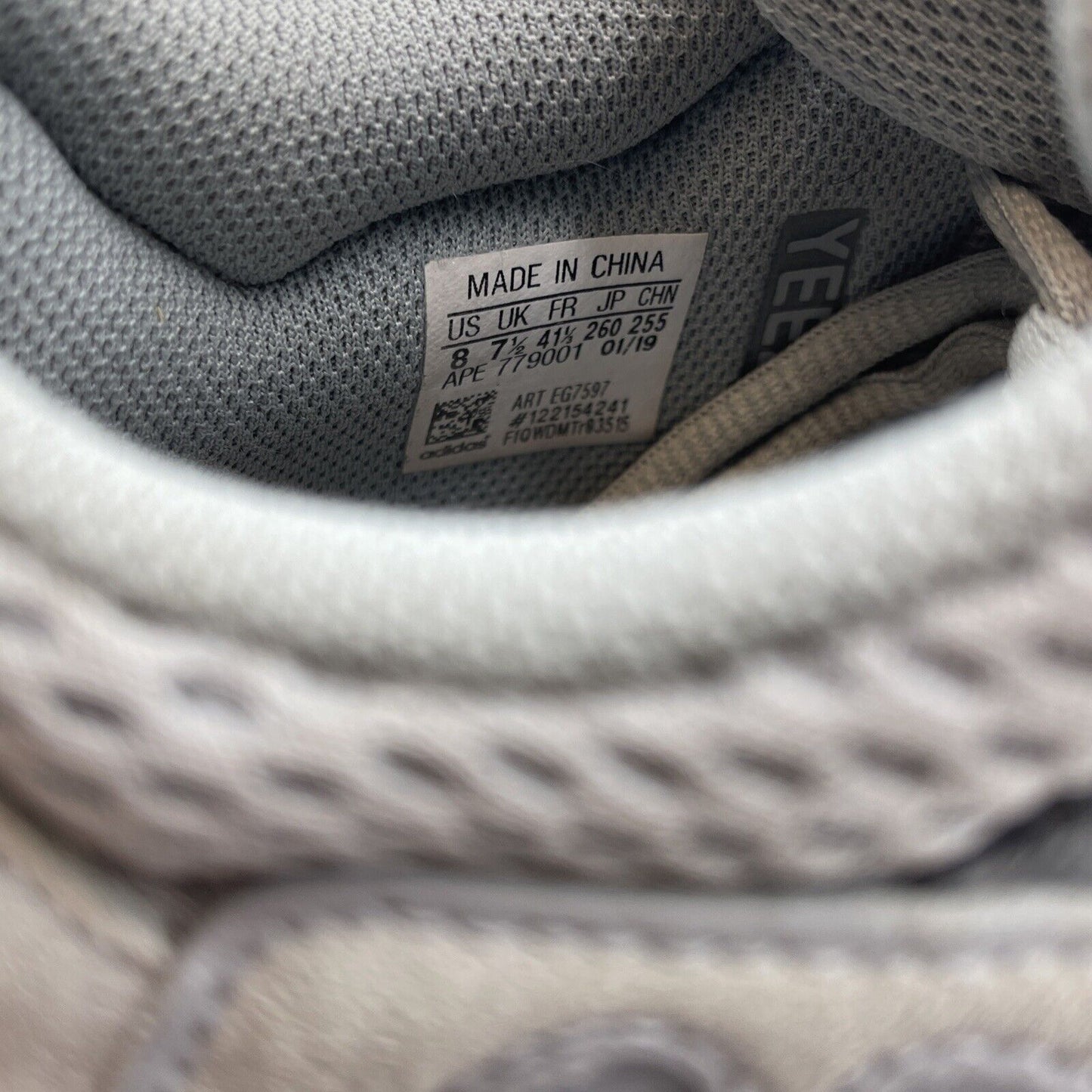 Size 8 - adidas Yeezy Boost 700 V1 Inertia Blue Grey Pink Suede (EG7597)