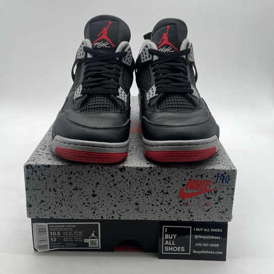 Size 10.5 - Air Jordan 4 Retro Bred Reimagined (FV5029-006)