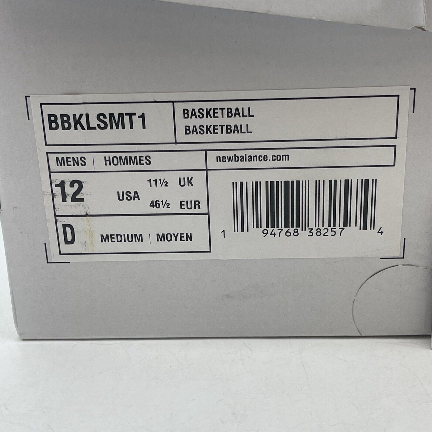 Size 12 - New Balance KAWHI Jolly Rancher White Suede Leather Blue (BBKLAMT1 )