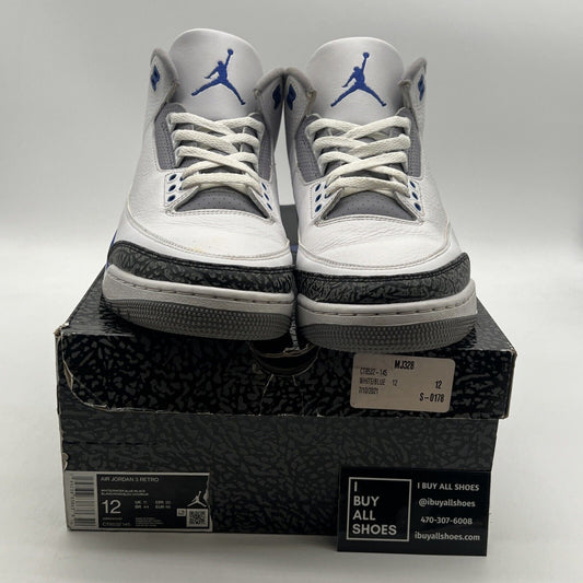 Size 12 - Air Jordan 3 Retro Mid Racer Blue (CT8532-145)