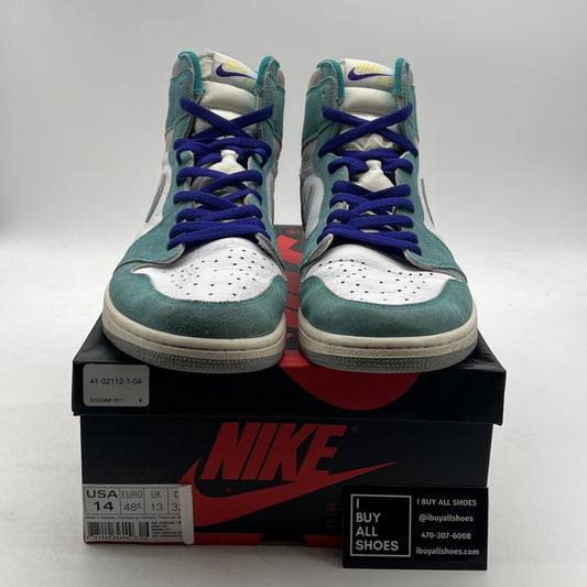 Size 14 - Air Jordan 1 Retro OG High Turbo Green (555088-311)