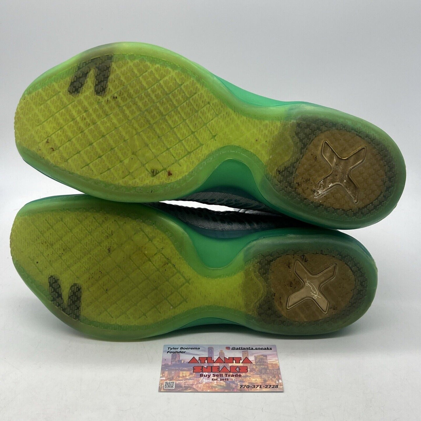 Size 10 - Nike Kobe 10 Elite Elevate Grey Black (718763-041)