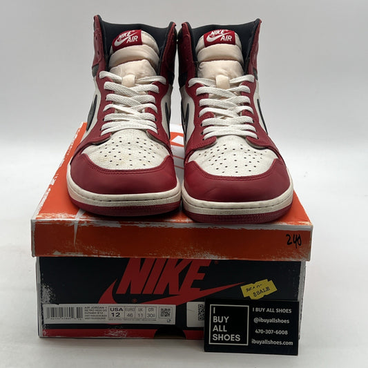 Size 12 -Air Jordan 1 Retro High OG Chicago Reimagined Lost & Found (DZ5485-612)