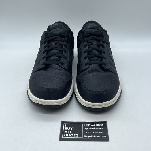 Size 12 - Nike Dunk Low Black Canvas (DV7211-001)