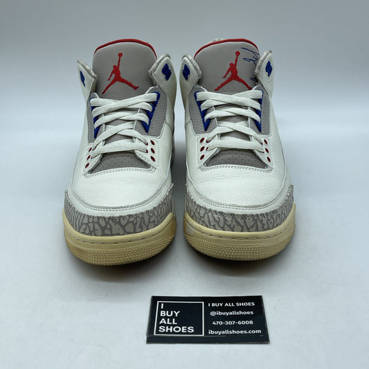 Size 10.5 - Air Jordan 3 Retro International Flight Suede Leather (136064-140)