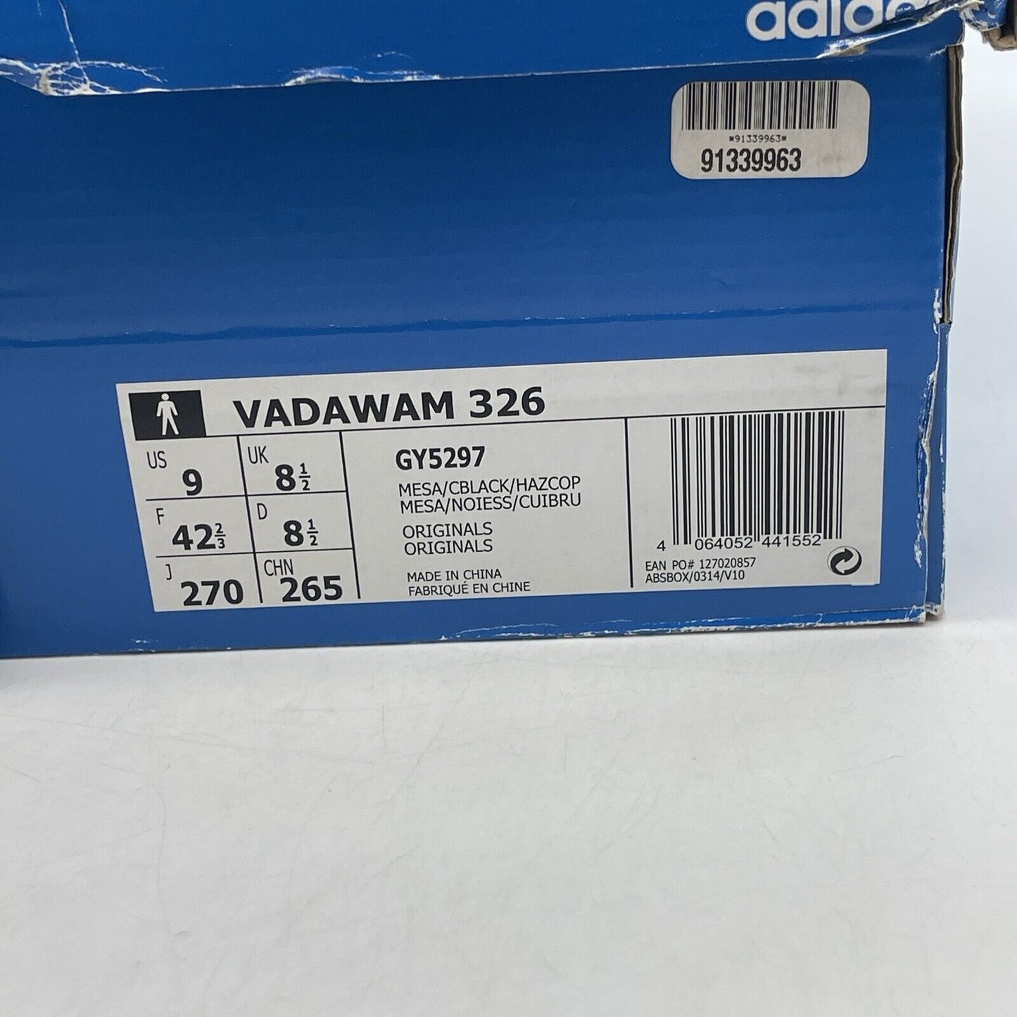 Size 9 - adidas Kid Cudi x Vadawam 326 Mesa Hazy Copper Suede Leather (GY5297)
