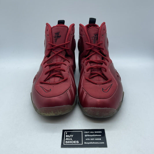 Size 12 - Nike Zoom Rookie Varsity Red Black Suede Leather (472688-601)