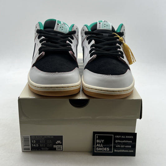 Size 13 - Nike CSEF x Dunk SB Low White Clear Emerald (HJ4132-100)
