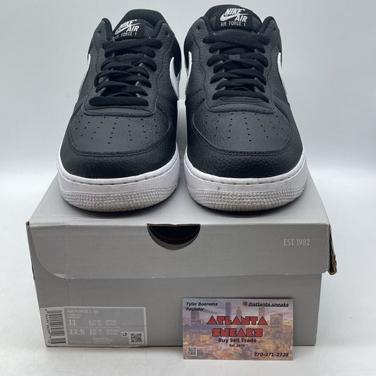 Size 11 - Nike Air Force 1 Black White Leather (CT2302-002)