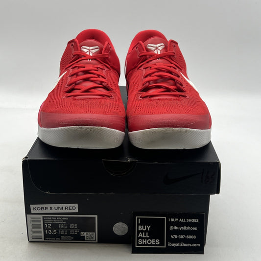 Size 12 - Nike Kobe VIII Protro University Red White (HF9550-600)