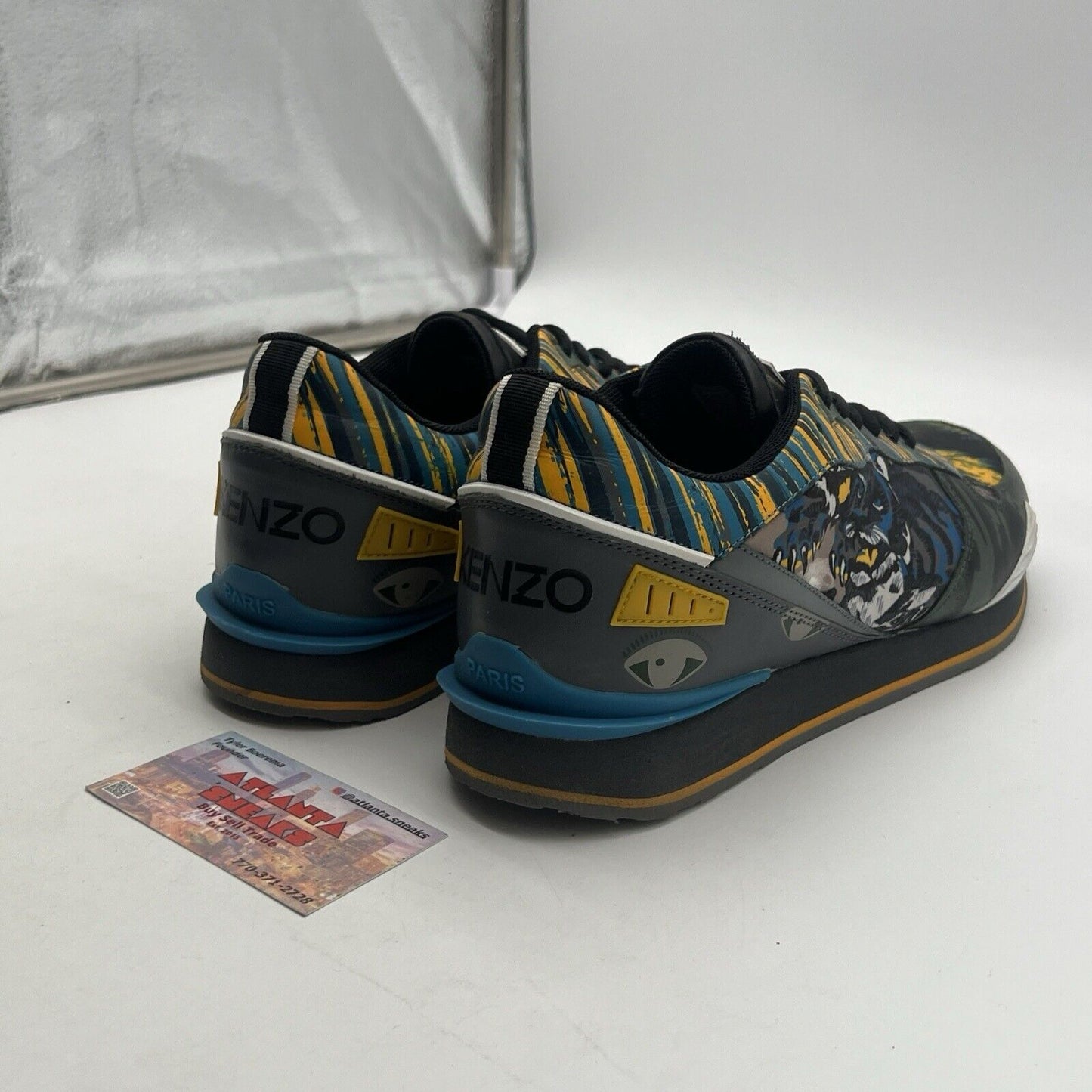 Size 10 - Kenzo Flying Tiger K-run Sneakers
