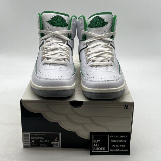 Size 8 - Air Jordan 2 Retro Lucky Green (DR8884-103)