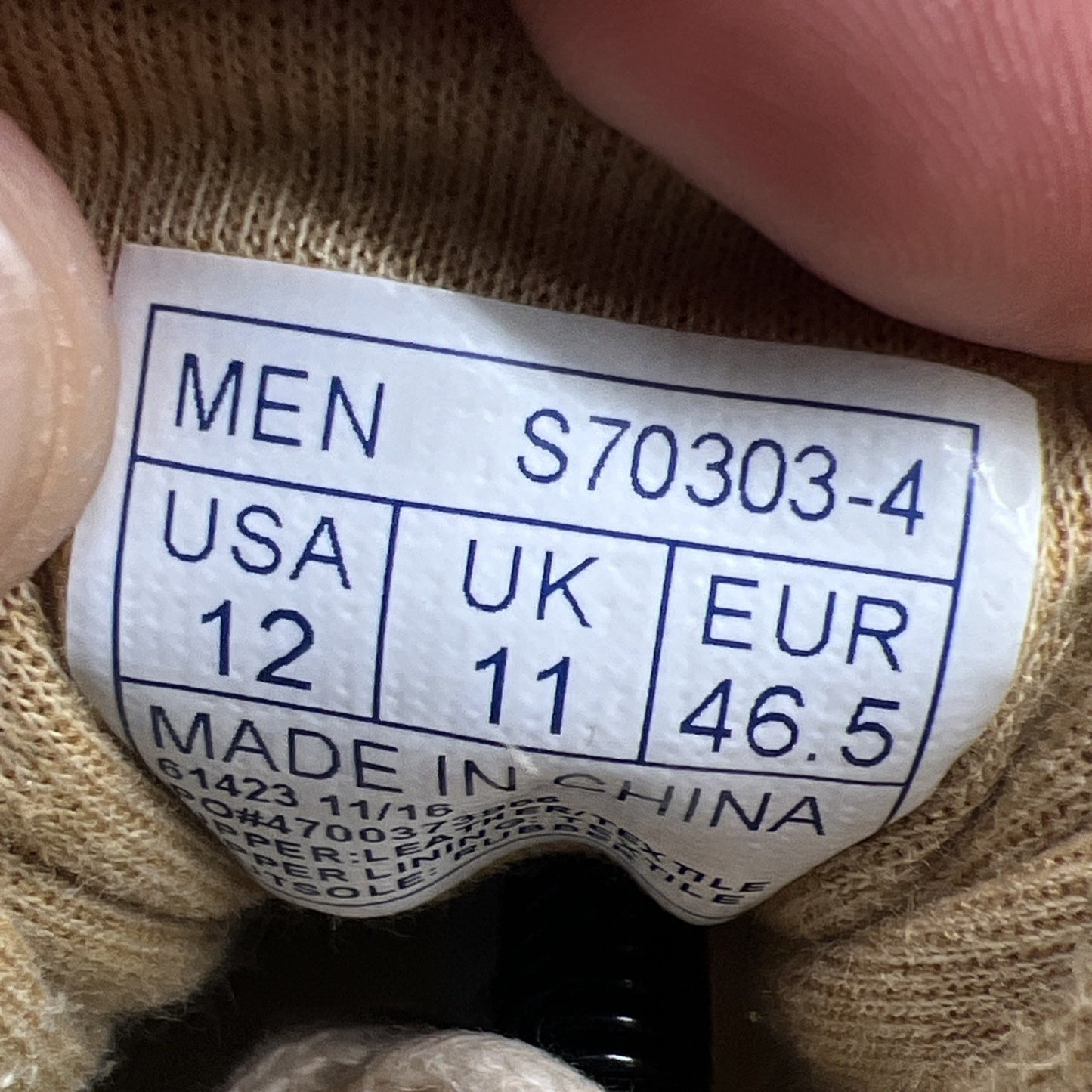 Size 12 - Saucony Mens Grid 8000 Trainers Sand Beige White Sneakers (S70303-4)