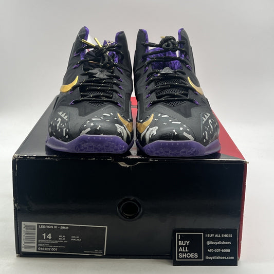 Size 14 - Nike LeBron 11 BHM - (646702-001)