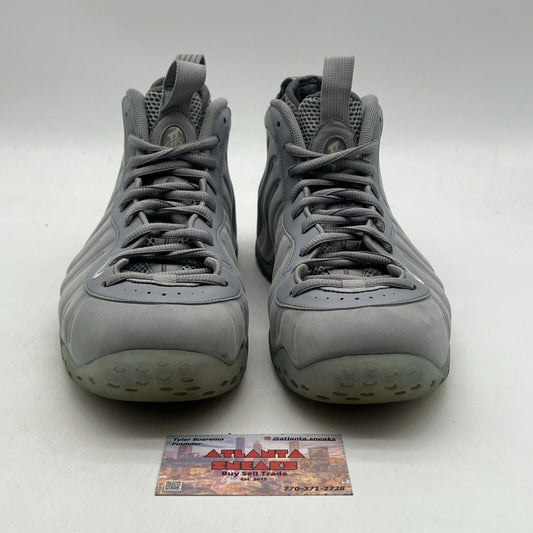 Size 11 - NIKE AIR FOAMPOSITE ONE WOLF GREY SUEDE (575420-007)