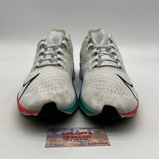 Size 11.5 - Nike Air Zoom Pegasus 37 White Multi (BQ9646-103)