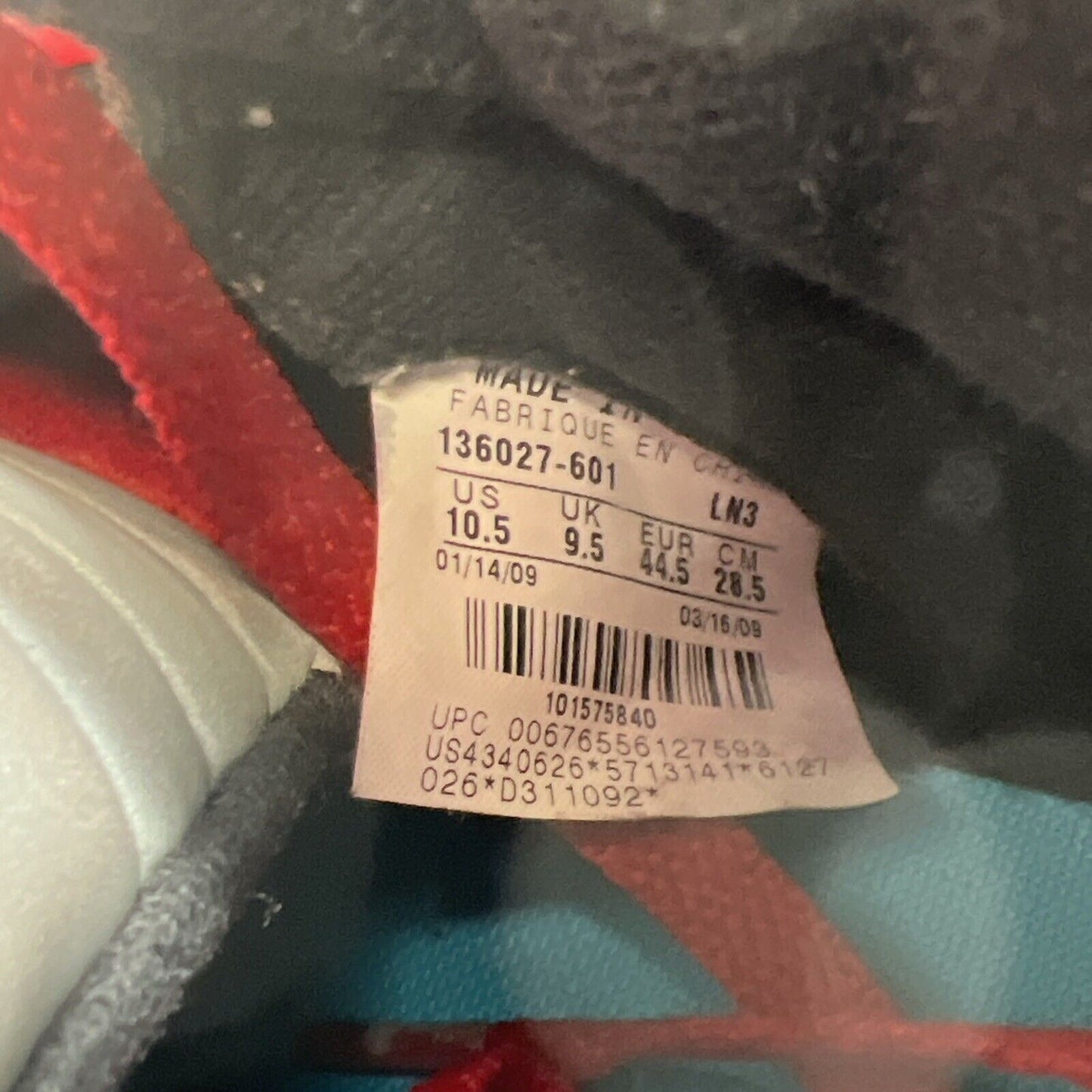 Size 10.5 - Air Jordan 5 Retro Raging Bull Red Suede (136027-601)
