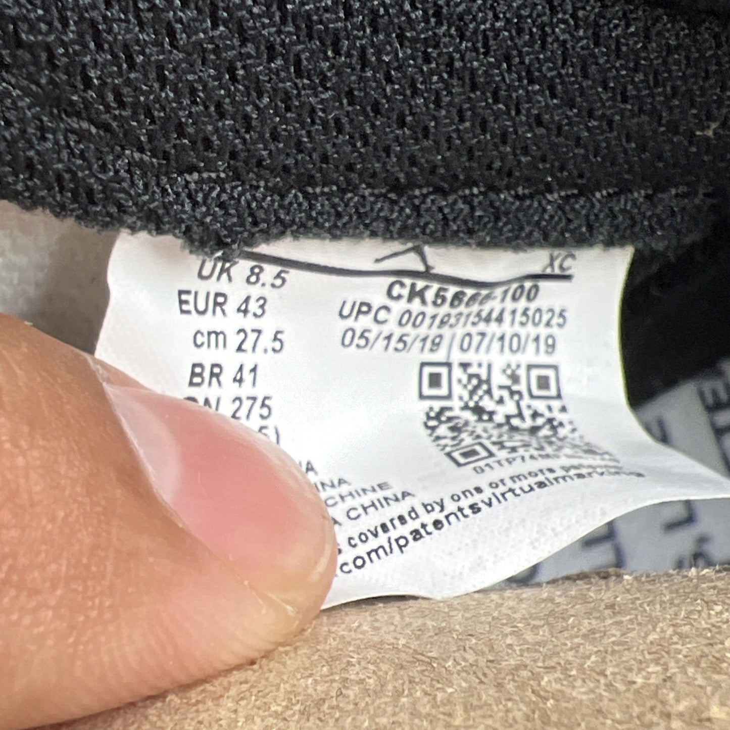 Size 9.5 - Air Jordan 1 Retro OG High Fearless (CK5666-100)