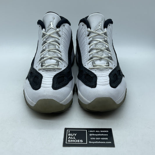 Size 13 - Air Jordan 11 Retro IE Low White Black Suede Leather (306008-100)