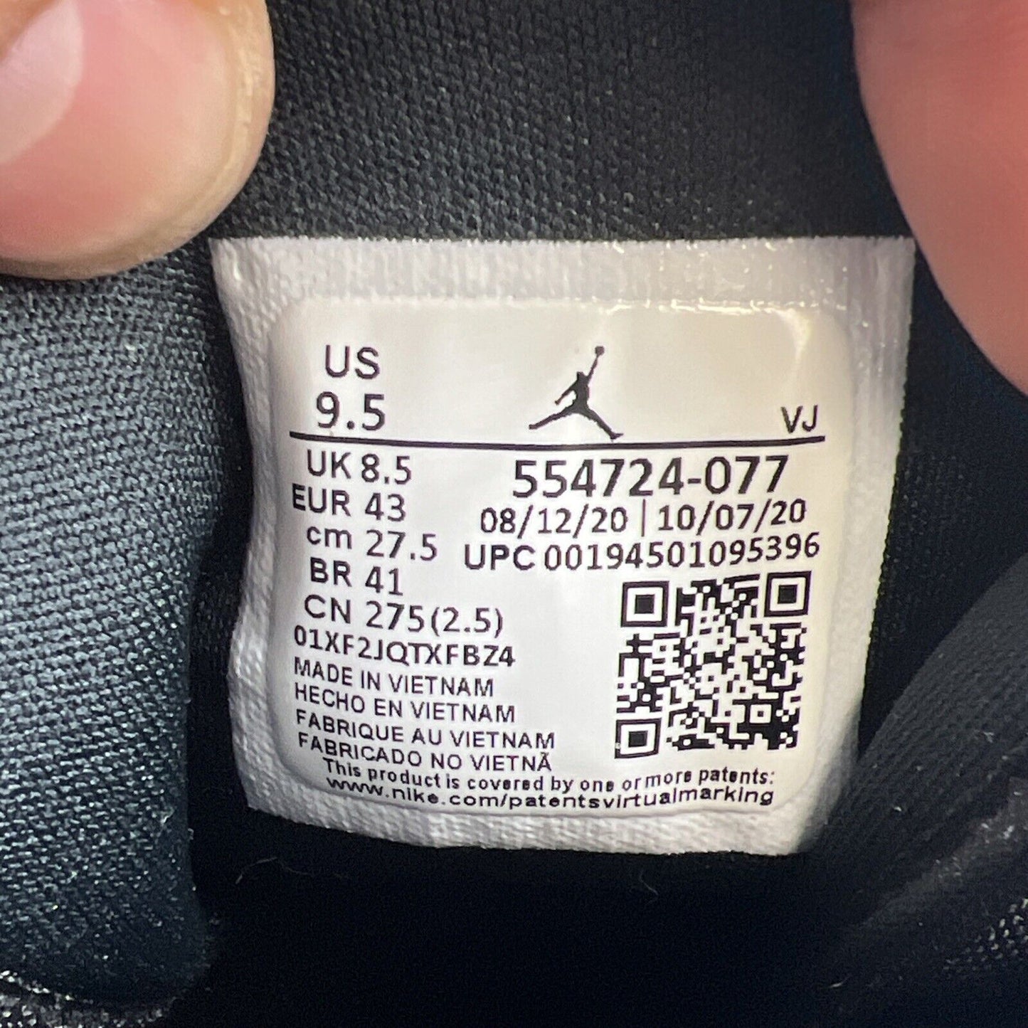 Size 9.5 - Air Jordan 1 Mid Hyper Royal 2021 (554724-077)
