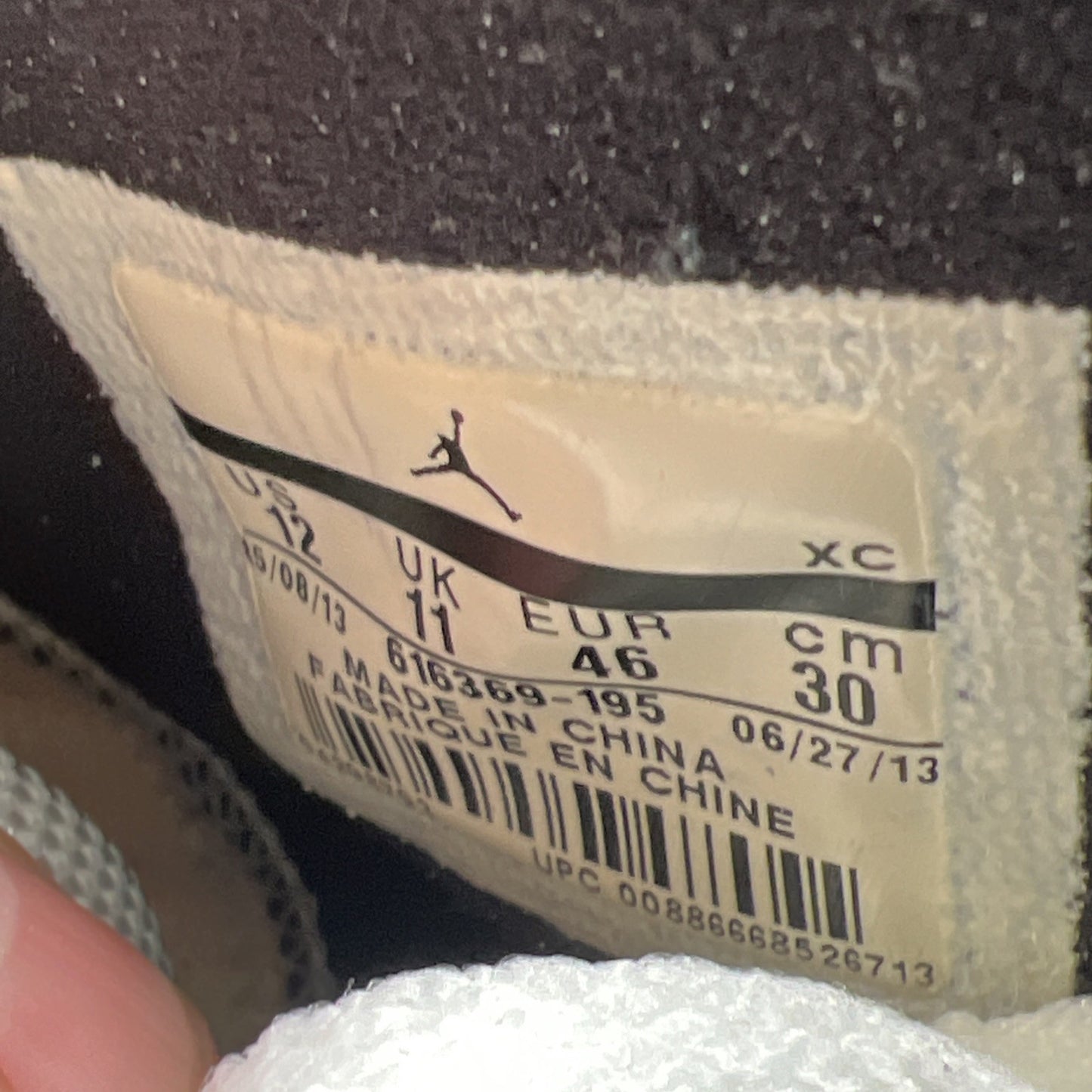 Size 12 - Air Jordan 1 Retro 95 Concord (616369-195)