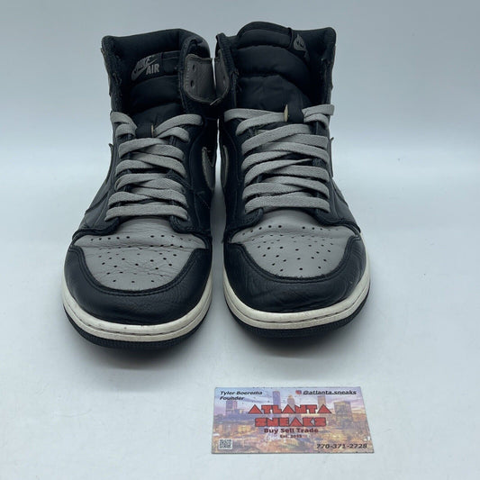 Size 11 - Jordan 1 Retro OG High Shadow Grey Black White Leather (555088-013)