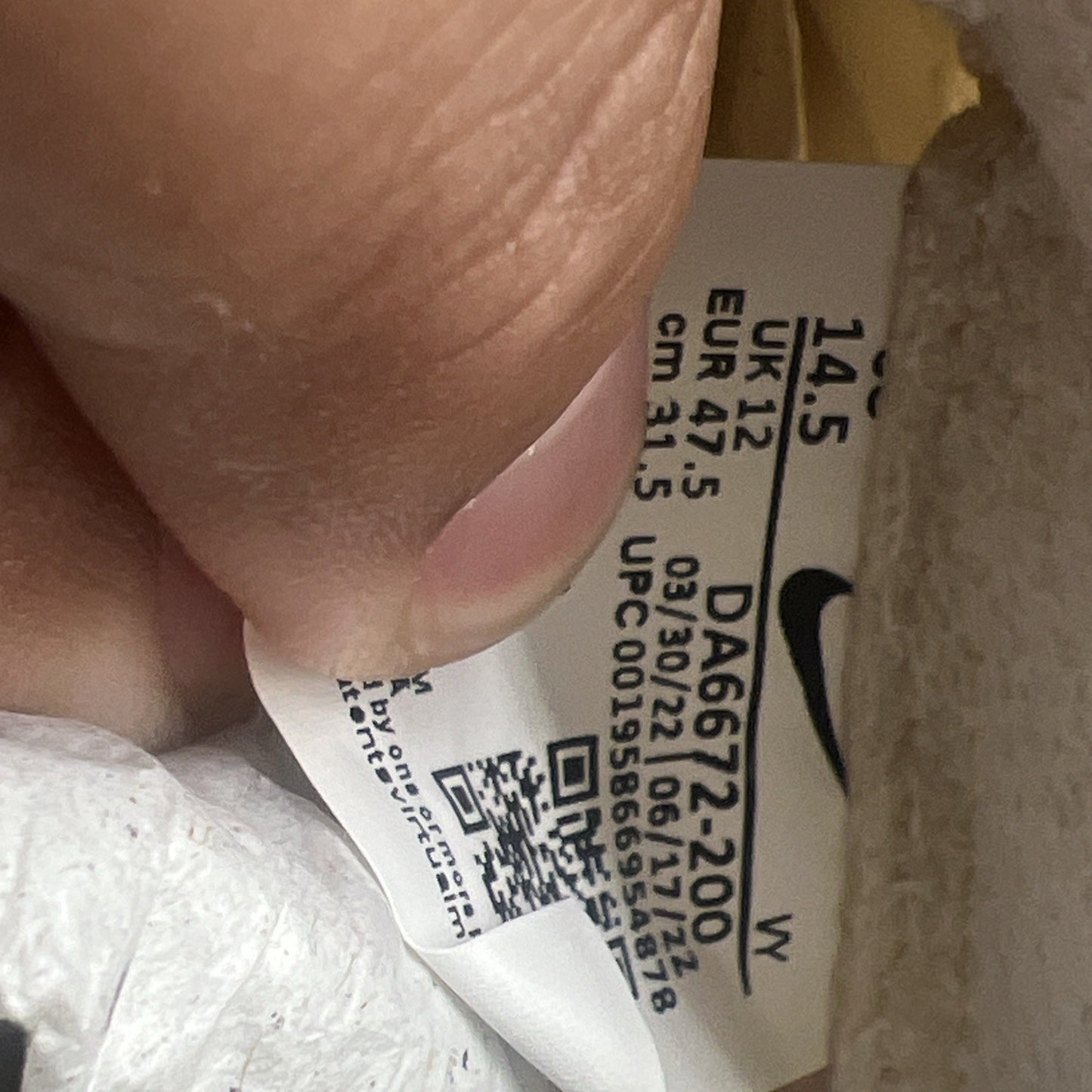 Size 14.5 - NikeCraft General Purpose Shoe x Tom Sachs Low Studio W (DA6672-200)