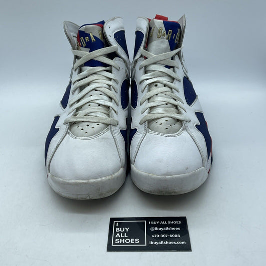 Size 14 - Air Jordan 7 Retro Tinker Alternate Blue Red White (304775-123)