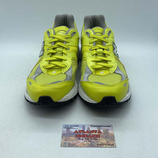 Size 10 - New Balance 2002R Sulpher Yellow Grey Suede Leather (M2002RLC)