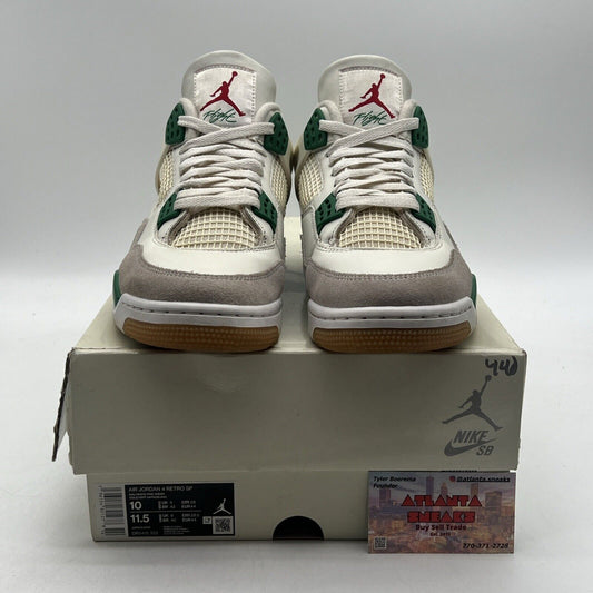 Size 10 - Jordan 4 Retro SP x Nike SB Mid Pine Green Grey (DR5415-103)