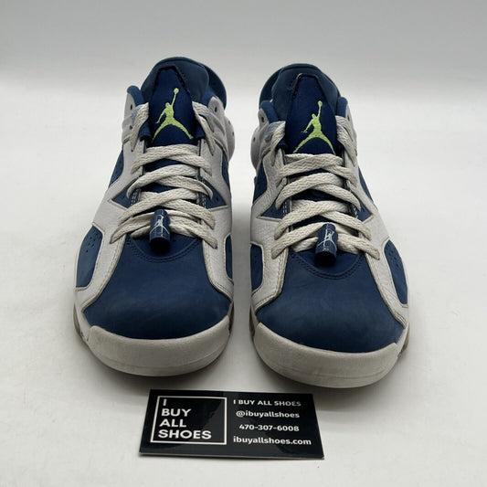 Size 8.5 - Air Jordan 6 Low Ghost Green (304401-106)