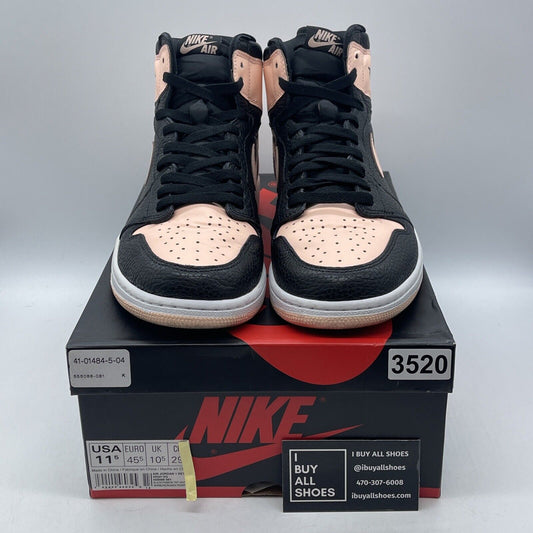 Size 11.5 - Air Jordan 1 Retro OG High Crimson Tint Pink Black (555088-081)