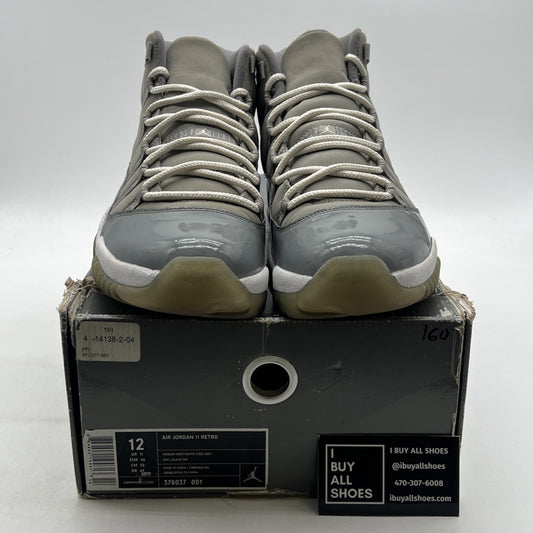 Size 12 - Air Jordan 11 Retro 2010 Cool Grey (378037-001)