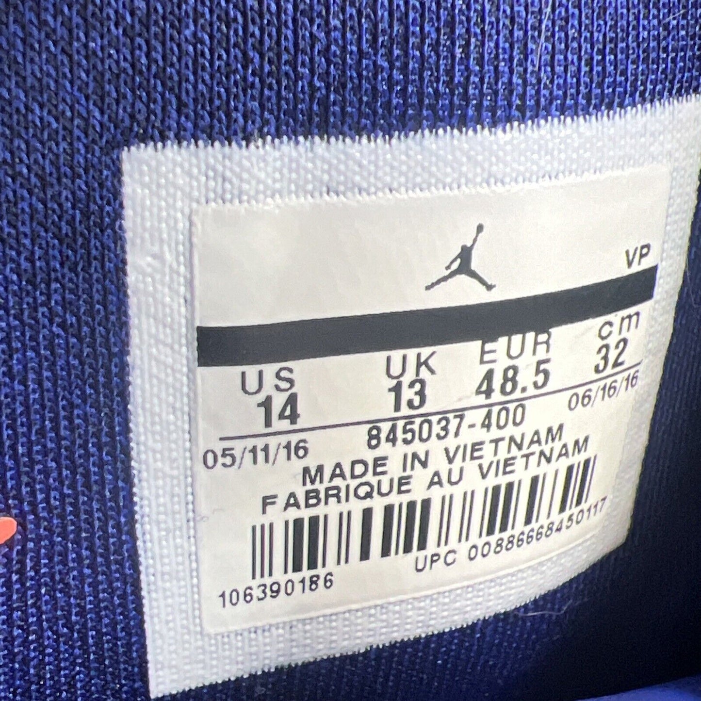 Size 14 - Air Jordan 31 Supernova (845037-400)
