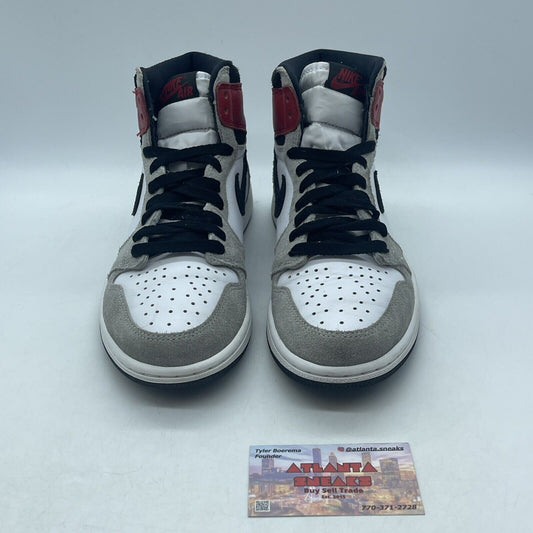 Size 7.5 - Jordan 1 Retro High OG Smoke Gray 2020 Black White (555088-126)