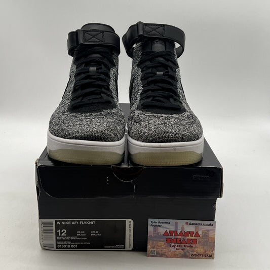 Size 12 - Nike Air Force 1 Flyknit Oreo W (818081-001)