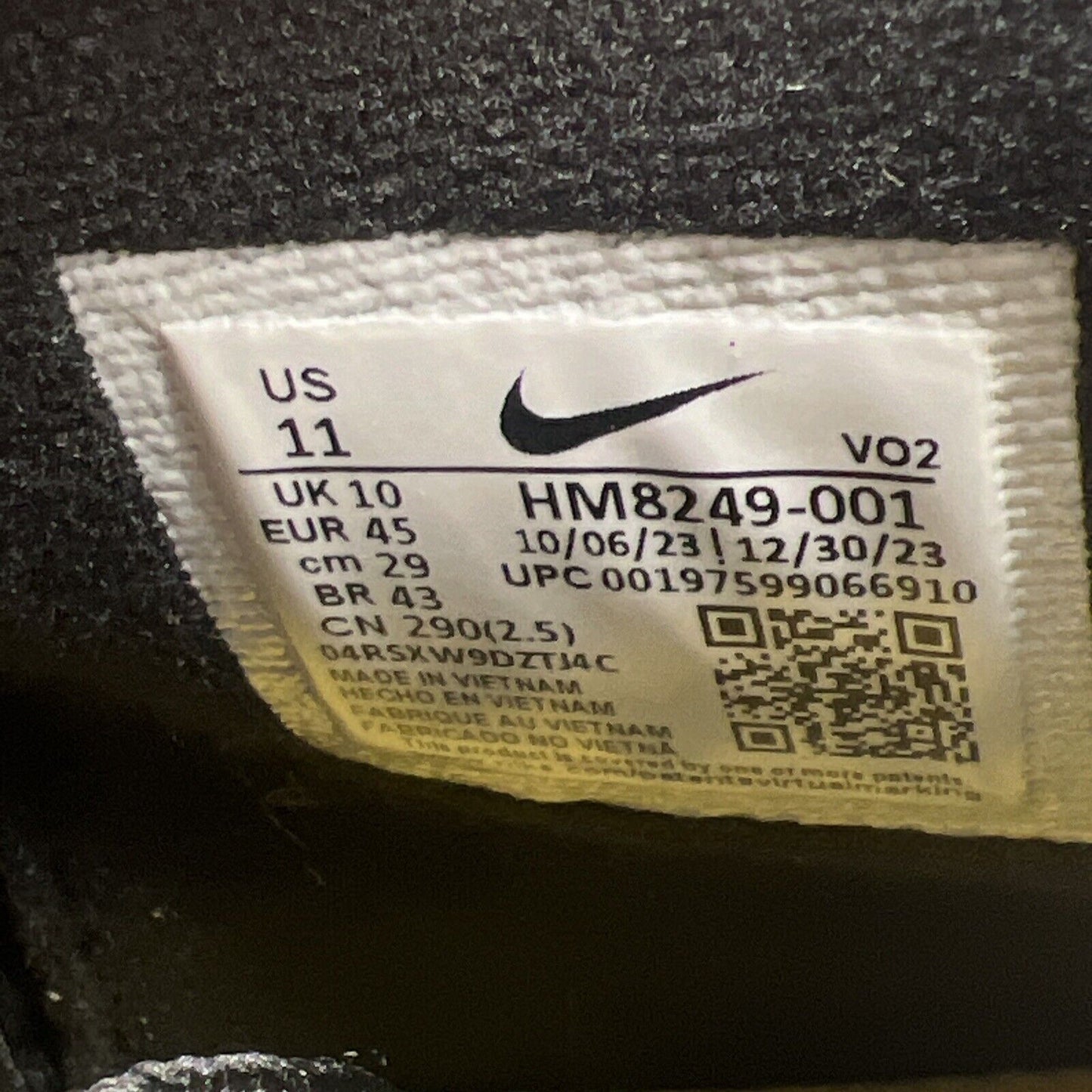 Size 11 - Nike Air DT Max ’96 2024 Black White Suede (HM8249-001)