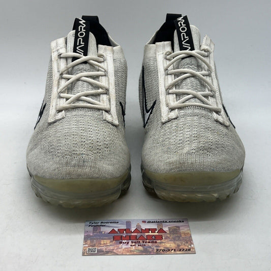 Size 10 - Nike Air VaporMax 2021 Flyknit Monochrome Grey Black (DH4084-100)