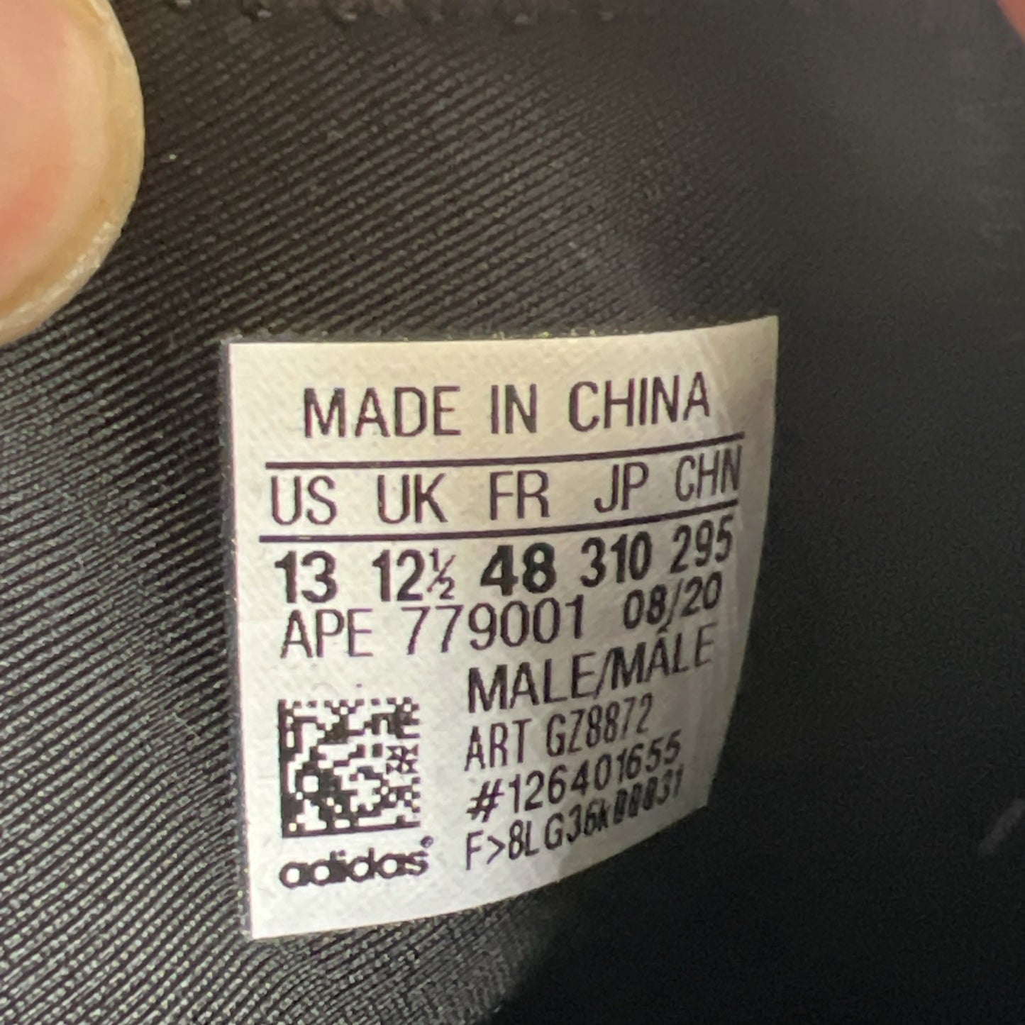 Size 13 - Adidas Yeezy Quantum Frozen Blue (GZ8872)